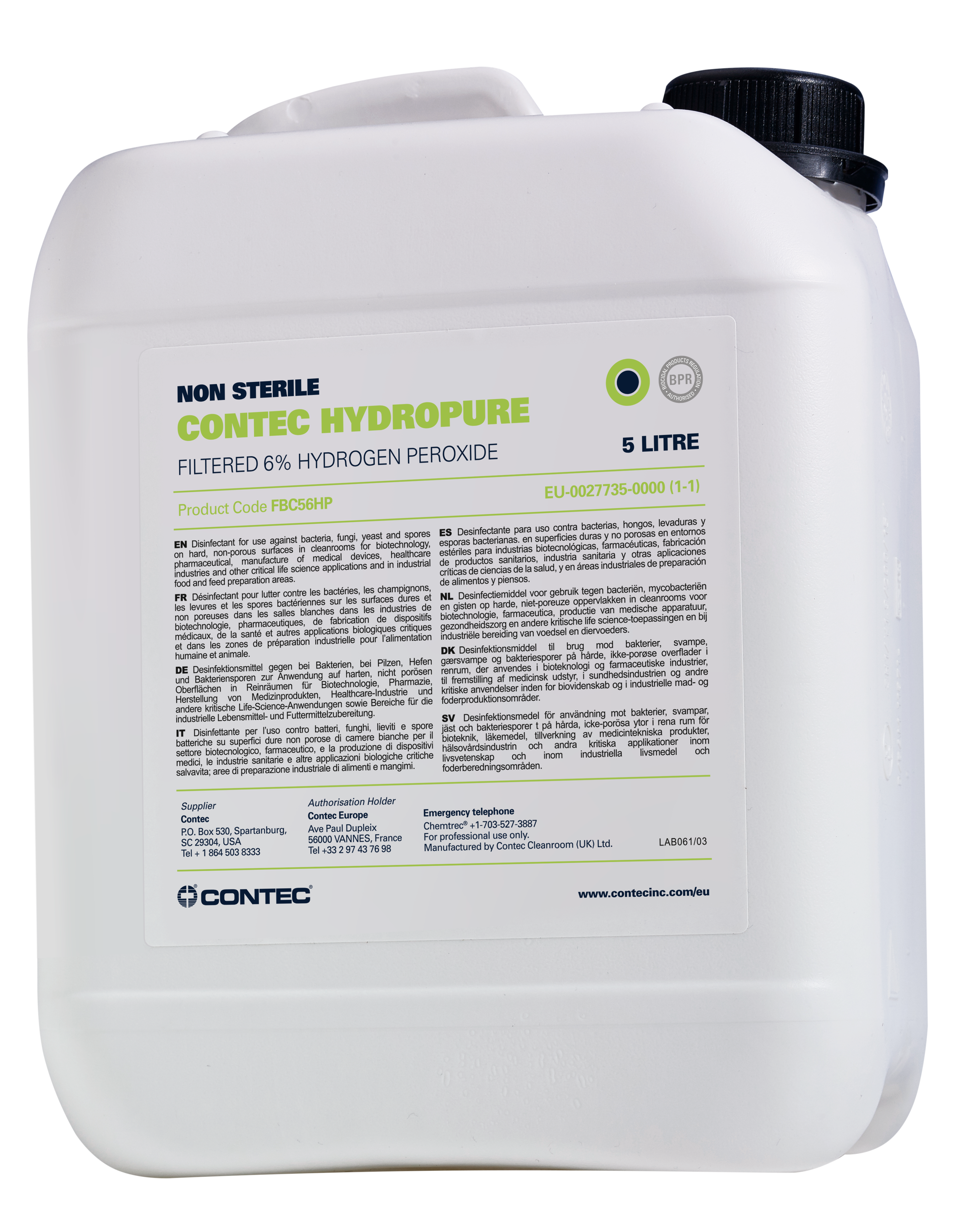 Contec® Sterile HydroPure